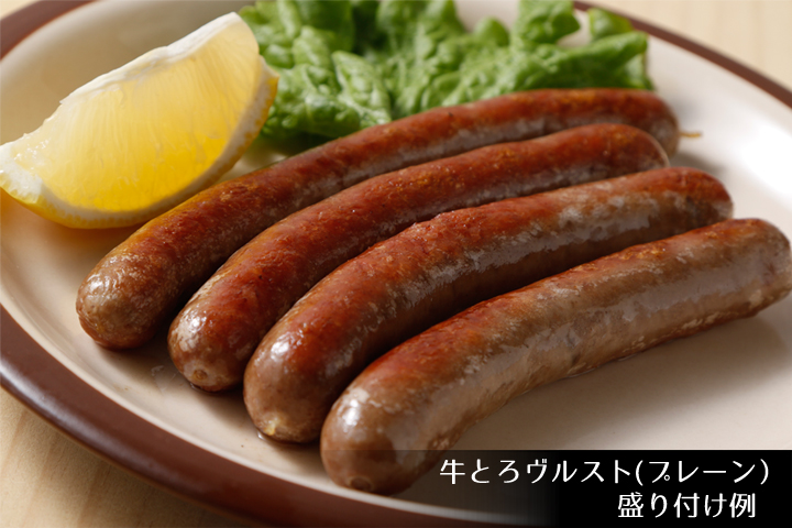 ヴルストプレーン盛り付け例