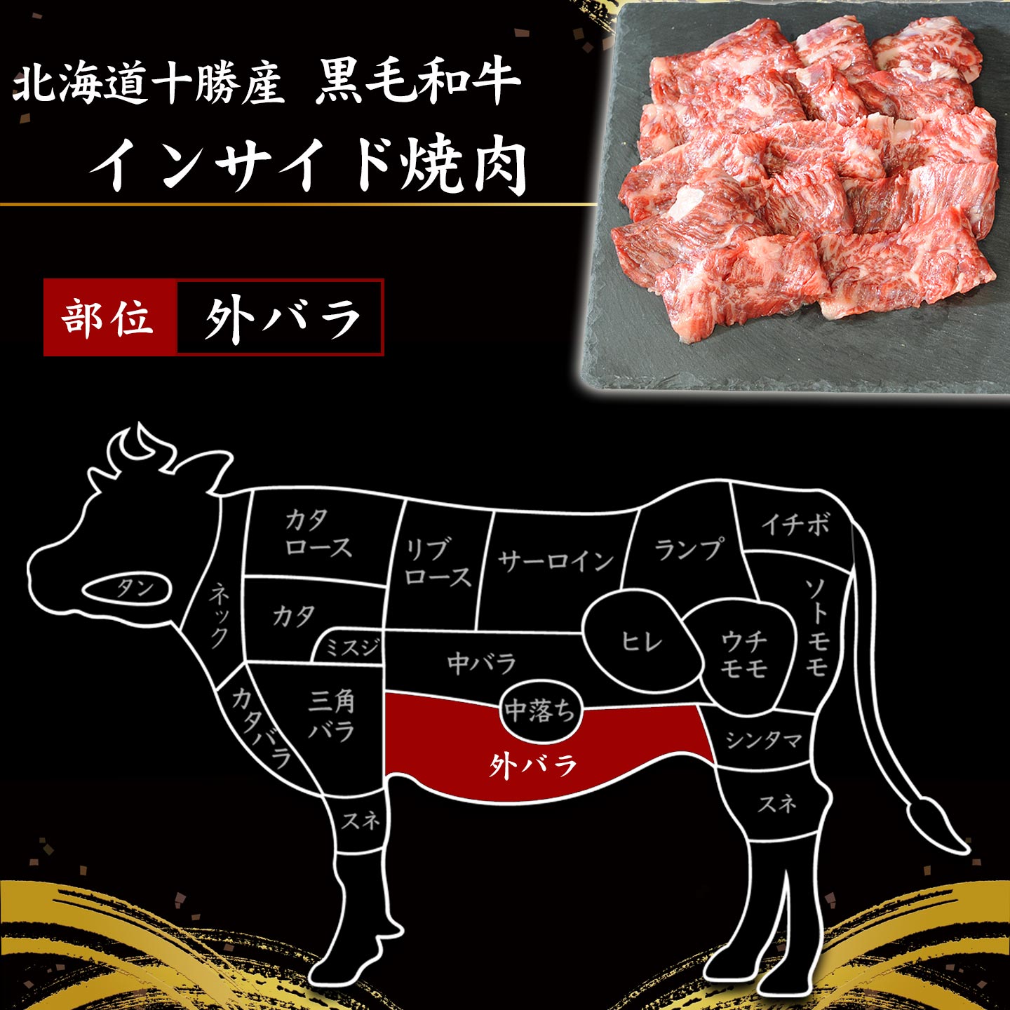 国産黒毛和牛,インサイドイメージ
