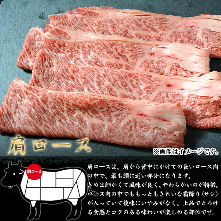 すき焼き,肩ロース,部位紹介